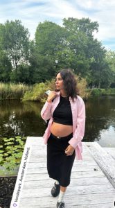 ლელა კილაძე, რომელიც მეხუთე შვილს ელოდება, ამსტერდამიდან ულამაზეს კადრს გვიზიარებს