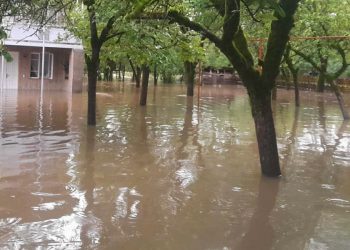 სტიქია მარტვილში – ძლიერმა წვიმამ რეგიონში პრობლემები შექმნა