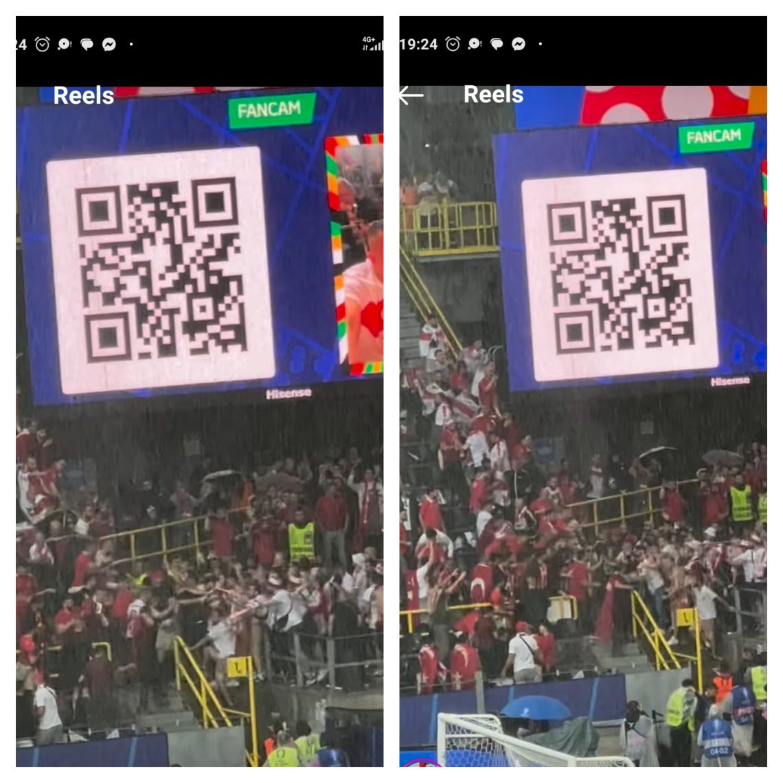 დაპირისპირება ტრიბუნაზე თურქ და ქართველ გულშემატკივრებს შორის – რა ხდება ადგილზე?