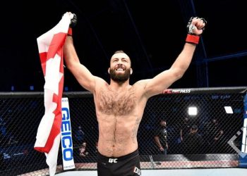 UFC-ის ქართველმა მებრძოლმა, რომან დოლიძემ ენტონი სმიტი დაამარცხა