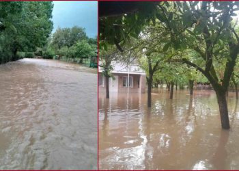 სტიქია მარტვილში – დატბორილია სახლები და გზები – რა ხდება ადგილზე?