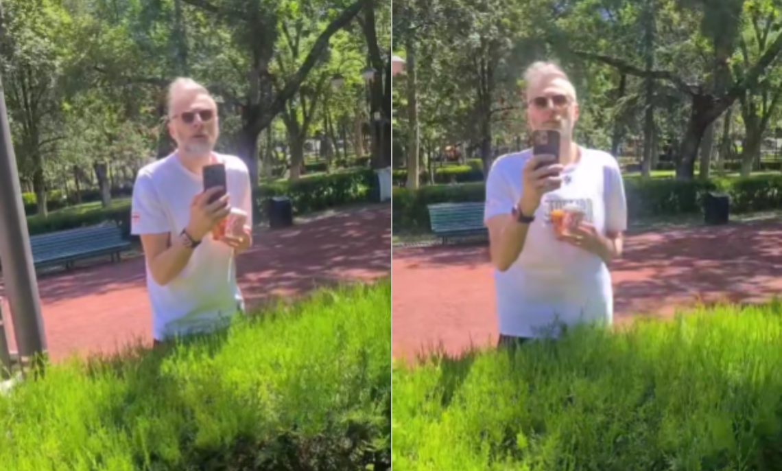 დეპუტატ ვიქტორ სანიკიძეს პარკში გამვლელებმა სამარცხვინო ეძახეს