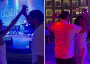 🎥გიორგი ქოჩორაშვილისა და მისი შეყვარებულის ცეცხლოვანი ცეკვა- იხილეთ კადრები