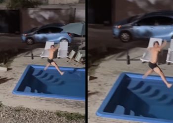 🎥”მაჩო აუზში…” – ვრცელდება გიორგი ქოჩორაშვილის სახალისო ვიდეო