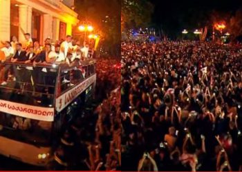 🎥Reuters-ი თბილისში მიმდინარე მოვლენებს Facebook-ის პირდაპირი ეთერით აშუქებს