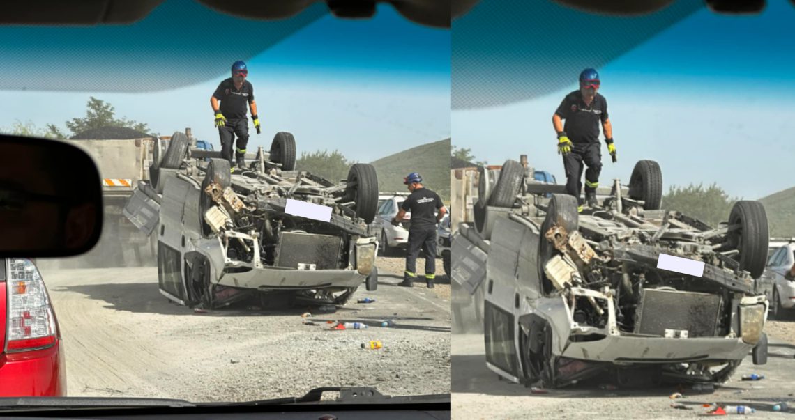 ავარია კაჭრეთის გზაზე – რა კადრები ვრცელდება ადგილიდან?