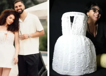 ვინ შეუკერა კაბა გიორგი მამარდაშვილის მეუღლეს სქესის გაგების ცერემონიისთვის?