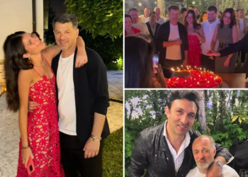 მოულოდნელი სიურპრიზი ვილი სანიოლისა და ნაკრების ბიჭებისგან, ცნობილი სტუმრები და უზარმაზარი ტორტი – ფოტოები ლევან კობიაშვილის გრანდიოზული იუბილედან