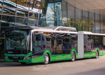 დედაქალაქში კიდევ 10 ერთეული 18-მეტრიანი ავტობუსი შემოვიდა