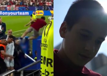 🎥ვინ არის ქართველი ბიჭი, რომელიც კრიშტიანუ რონალდუს “თავზე დაახტა”?