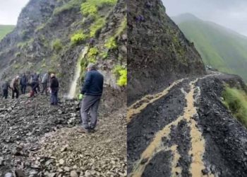 თუშეთის გზაზე, გზის სავალი ნაწილი ჩაიხერგა – რა ინფორმაცია ვრცელდება ადგილიდან?