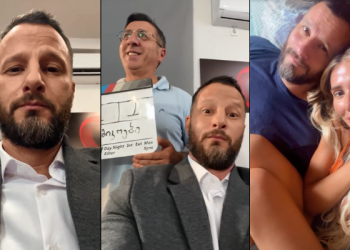 🎥 ნუკი კოშკელიშვილის მეუღლე ქართულ ფილმში პირველ როლს შეასრულებს – ვრცელდება კადრები, სადაც ცნობილი იუმორისტებიც ჩანან