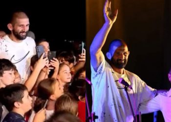 გენო პეტრიაშვილს მშობლიურ გორში საზეიმო დახვედრა მოუწყვეს