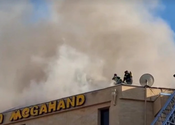 ახალი კადრები გლდანიდან – რა ხდება ამ წუთებში ხანძრის ეპიცენტრში