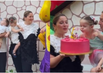 🎥ნანუკა გულუას შვილის ფერადი დაბადების დღე – ნახეთ, ვიდეო