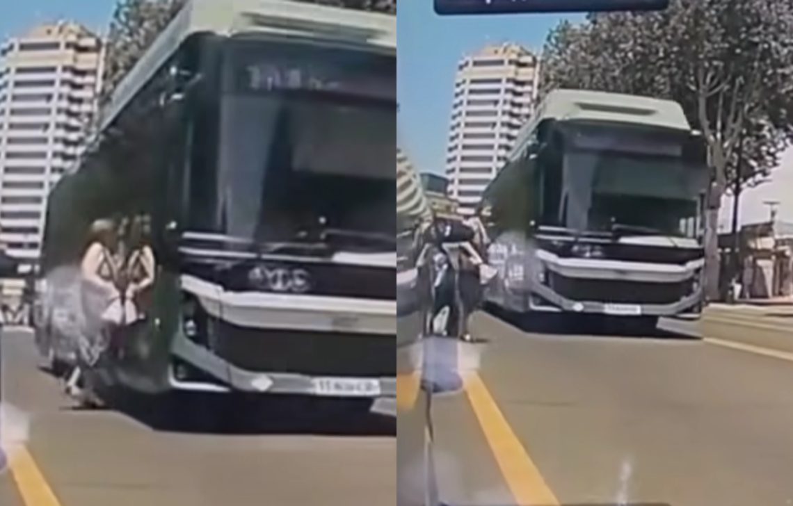 🎥 “წერეთელზე, ქალი ავტობუსს შეეჯახა…” – რა კადრები ვრცელდება?