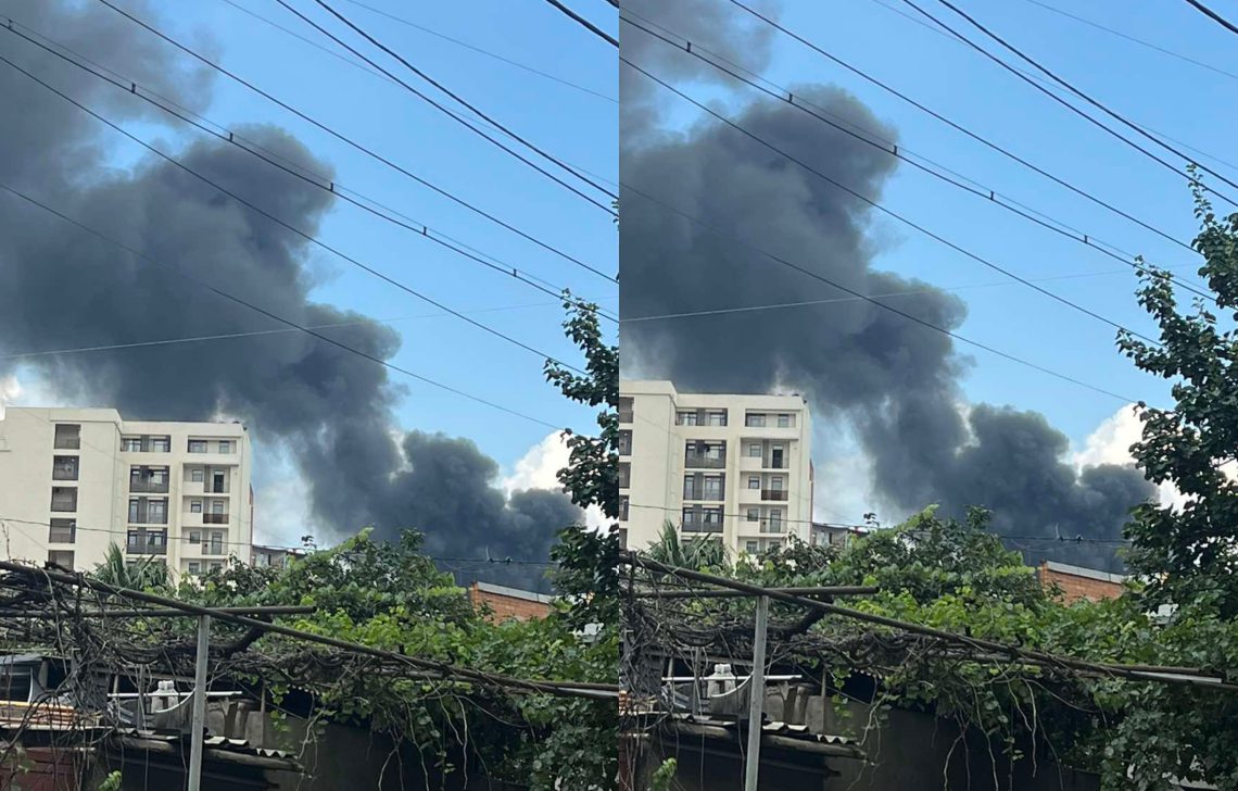 თბილისში ხანძარი იყო – რა ხდება ადგილზე?