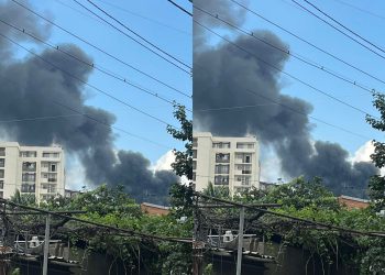 თბილისში ხანძარი იყო – რა ხდება ადგილზე?