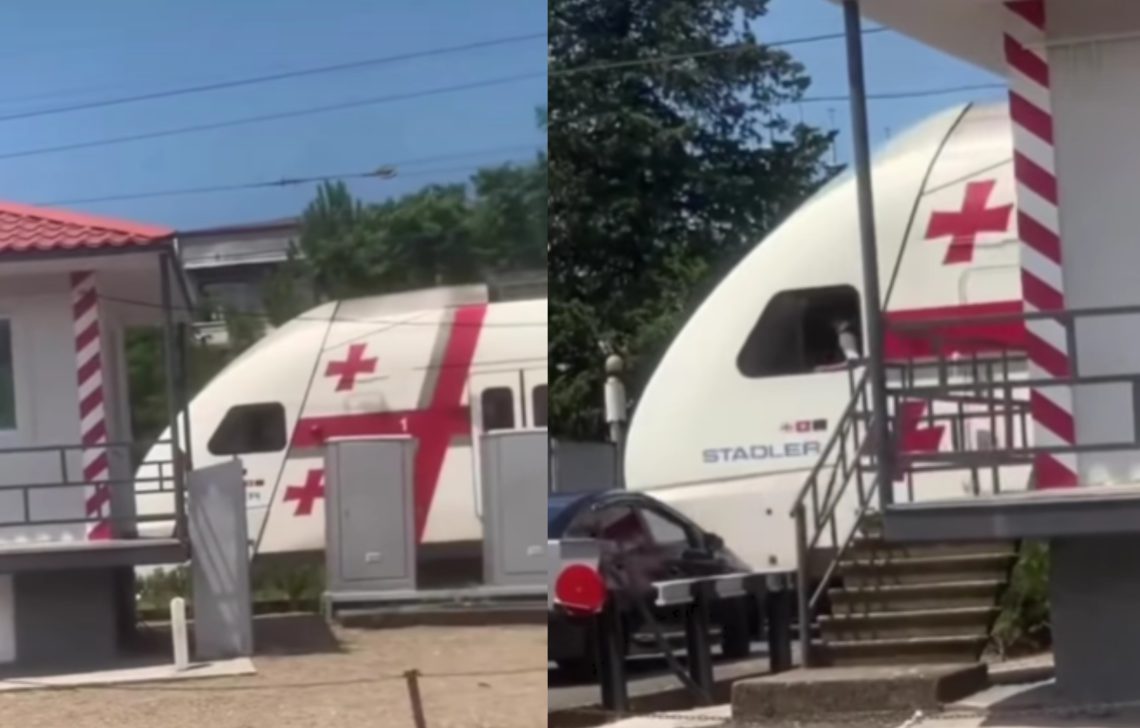 საცობის გამო, ბათუმი-თბილისის მატარებლის მიმოსვლა შეფერხდა