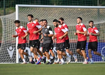 საქართველოს ნაკრებმა ერთა ლიგის მატჩებისთვის მზადება დაიწყო