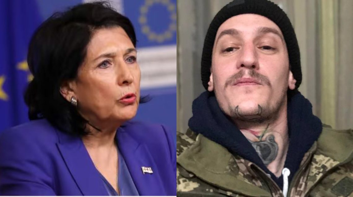 პრეზიდენტმა “რუსული კანონის” საწინააღმდეგო აქციაზე დაკავებული გიორგი შანიძე შეიწყალა