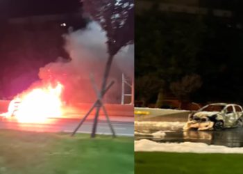 აფეთქება აეროპორტის გზატკეცილზე – რა კადრები ვრცელდება ადგილიდან?