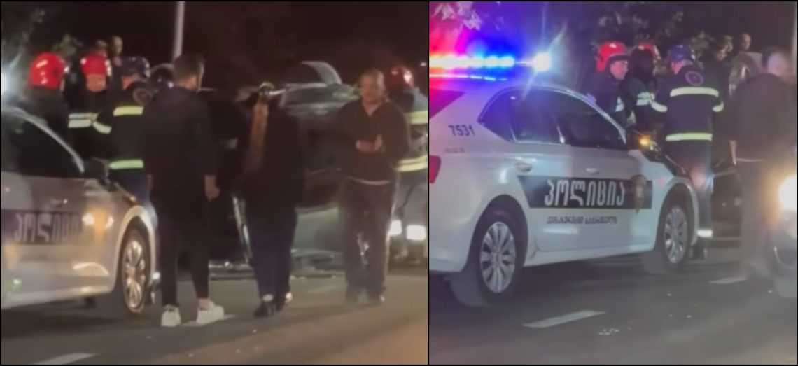 🎥 ავარია მტკვრის მარცხენა სანაპიროზე – რა კადრები ვრცელდება ადგილიდან?