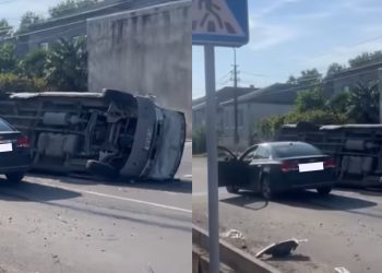 🎥 ავარია ფოთში – რა კადრები ვრცელდება ადგილიდან?
