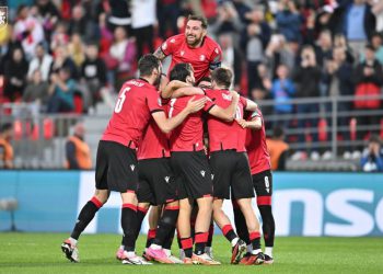 ეროვნული ნაკრები ალბანეთთან გამარჯვებით ჯგუფში ერთპიროვნულად გალიდერდება