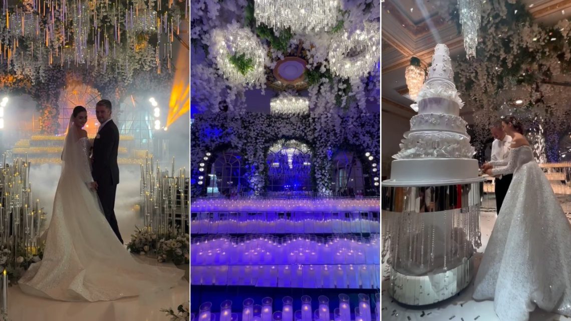 მილიონი ვარდი, 10 000 სანთელი, სტუმრები 11 ქვეყნიდან – ქუთაისელი ექიმის ვაჟის გრანდიოზული ქორწილი