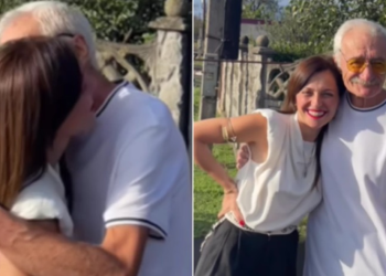 🎥თამუნა მუსერიძე ბიოლოგიურ მამას შეხვდა – ემოციური კადრები