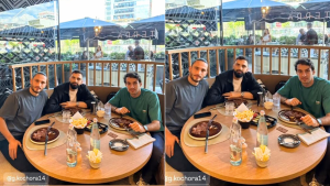 „დამსახურებული სადილი“ -გიორგი გველესიანი, გიორგი ქოჩორაშვილი და გიორგი მამარდაშვილი ალბანეთიდან ახალ კადრებს გვიზიარებენ