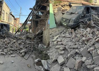 ავლაბარში სახლი ჩამოინგრა – რა ხდება ადგილზე?