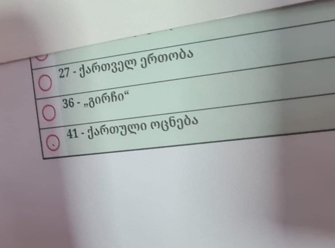 “დააკვირდით ბიულეტენს, წერტილით ნიშნავენ 41-ს… ეს ხმას გააბათილებს”- მოქალაქე საგანგაშო ინფორმაციას ავრცელებს