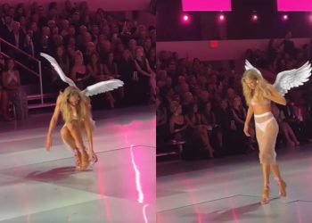 🎥 უხერხული კადრები Victoria’s secret-ის შოუდან – რა დაემართა მოდელს ჩვენებაზე გამოსვლისას?