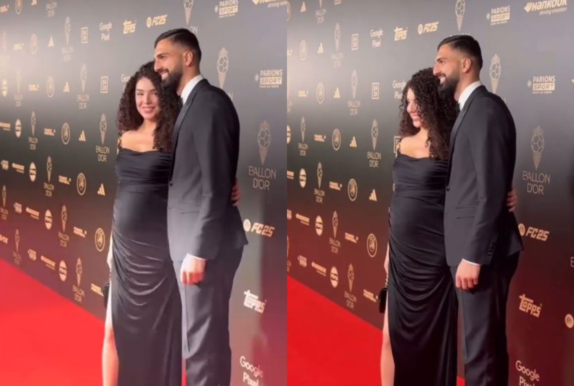 გიორგი მამარდაშვილი მეუღლესთან ერთად Ballon d’Or-ის წითელ ხალიჩაზე – იხილეთ კადრები