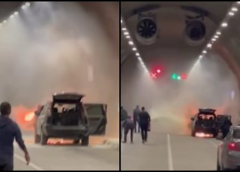 🎥 “მთელი გვირაბი ცეცხლის ალში იყო გახვეული” – რა კადრები ვრცელდება რიკოთიდან?