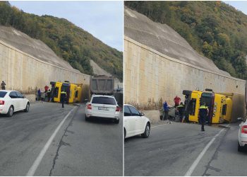 ავტოსაგზაო შემთხვევა რიკოტზე – რა კადრები ვრცელდება ადგილიდან?