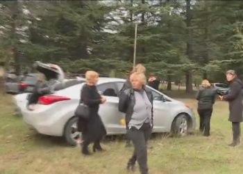 ქვემო ხოდაშენის საარჩევნო უბანთან “მთავარი არხის” გადამღებ ჯგუფს დაუპირისპირდნენ