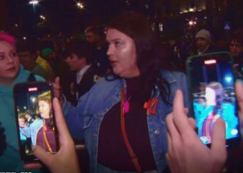 “რაც აქციის მონაწილეებმა იცნეს, პროპაგანდისტმა გაქცევა სცადა”– რა ინციდენტი მოხდა აქციაზე