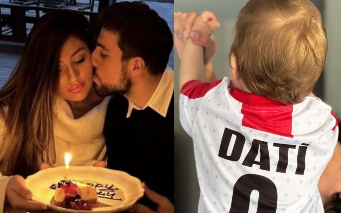 “უსაყვარლესი დათი“ – ზურიკო დავითაშვილის მეუღლე შვილის ეროვნული ნაკრების ფორმაში გადაღებულ ფოტოს ავრცელებს