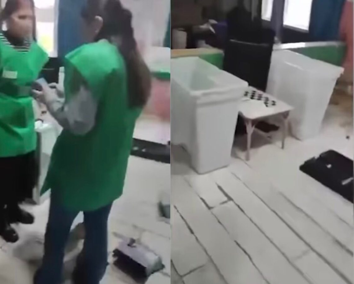 სოფელ დიდველაში კაცმა საარჩევნო უბანზე ინვენტარი დაამტვრია