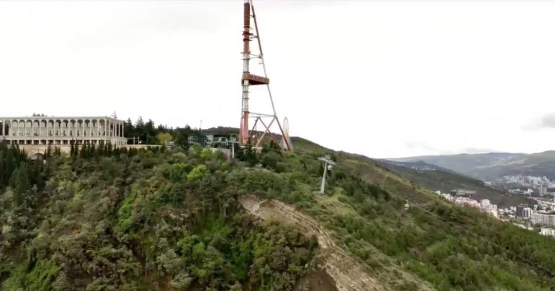 რუსთველის გამზირისა და მთაწმინდის პარკის დამაკავშირებელი საბაგირო გზა გაიხსნა