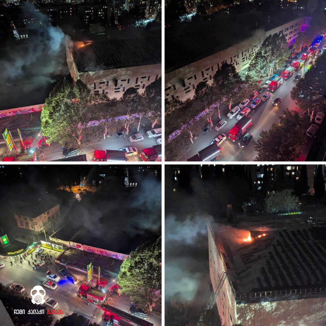 ნაძალადევის რაიონში სპორტ კომპლექსში ხანძარია – რა ხდება ადგილზე?