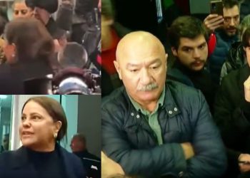 🎥 “შემოდით ყველანი” – პროტესტი პირველ არხთან – რა კადრები ვრცელდება ადგილიდან?