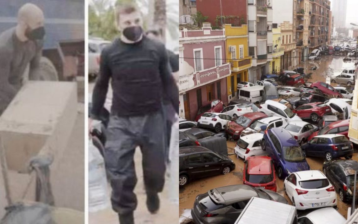 ქართველი სპორტსმენები ვალენსიაში, სტიქიის ზონაში მოხალისეებად მუშაობენ – იხილეთ კადრები