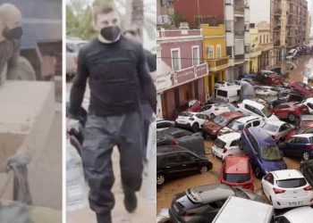 ქართველი სპორტსმენები ვალენსიაში, სტიქიის ზონაში მოხალისეებად მუშაობენ – იხილეთ კადრები