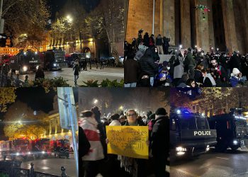 რა ხდება ამ წუთებში პარლამენტთან – ნახეთ “მეტრონომის” ფოტოკოლაჟი