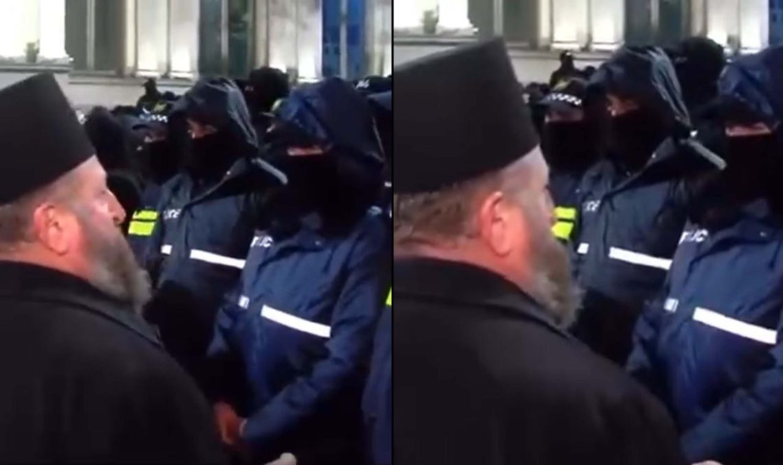 “”გთხოვთ, ნუ შეასრულებთ ისეთ ბრძანებას, რომელიც ხვალ შეიძლება სანანებელი გაგიხდეთ”- სასულიერო პირი სპეცრაზმთან მივიდა