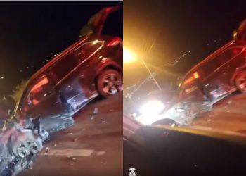 ავარია წყნეთის გზაზე – ნახეთ ვიდეო, რა ხდება ამ წუთებში ადგილზე